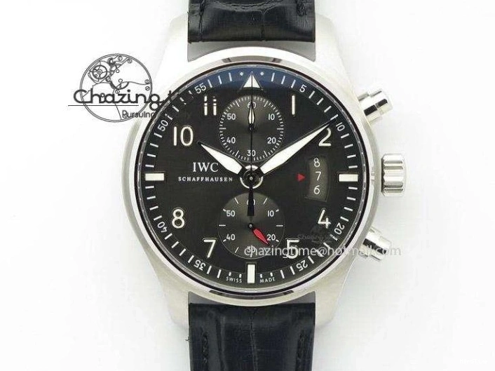 MIROTIME 0507 Ingeniuer St.Laurens SS Black Dial MKF 1:1 V2 Best Edition On Black Leather Strap A Functional 7351